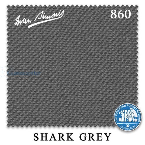 Bilijar čoja Simonis 860 Shark Grey, 198 cm širine