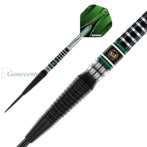 Set strelica steel Winmau Sniper Black Edition 23g, 90% wolfram