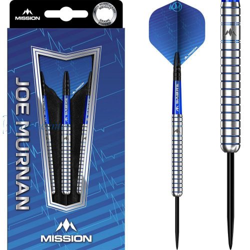 Set strelica Mission steel Joe Murnan Electro Blue 24g, 90% wolfram