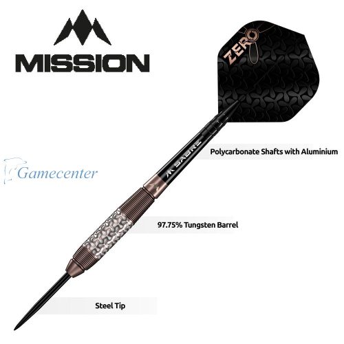 Set strelica steel Mission Zero Bronze PVD 24g, 97,5% wolfram