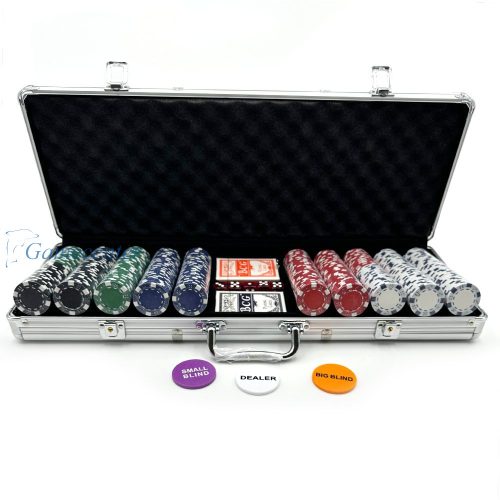 Poker set DICE 500kom. 11,5g, aluminijumski kofer