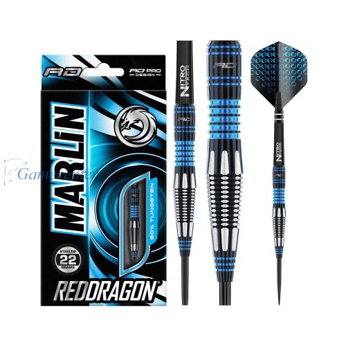 Pikado strelice steel Red Dragon Marlin 22g, 90% wolfram