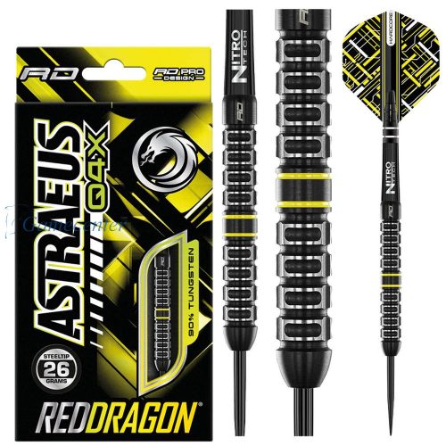 Pikado set strelica steel Red Dragon Astraeus Q4X Parallel 26g, 90% wolfram