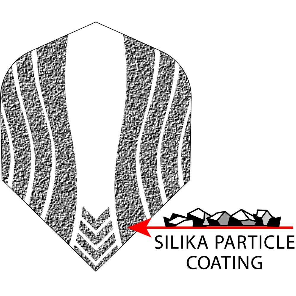 Pera za strelice Harrows Silika Lumen žuta, No2, 100 mikrona - Slika 2
