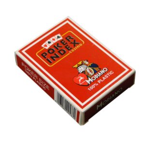 Modiano TEXAS karte 4 mini + 2 jumbo index,crvene