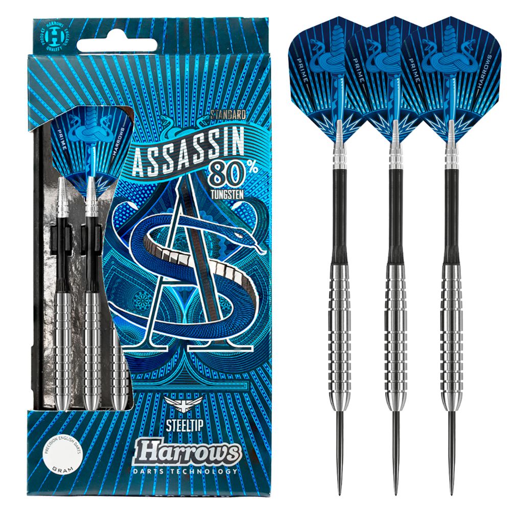 Harrows set steel Assassin R 24g, 80% wolfram - Slika 3