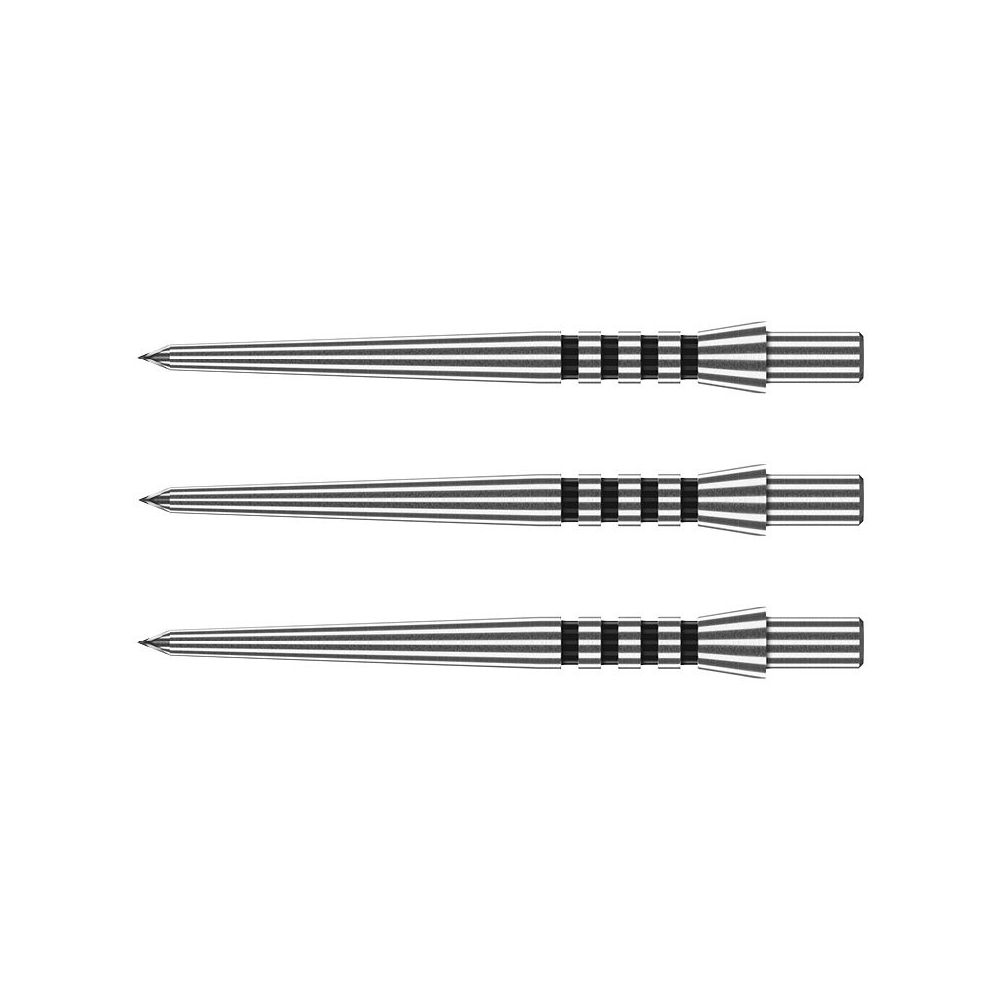 Vrhovi za strelice Red Dragon Peter Wright Venom, srebrni 33mm