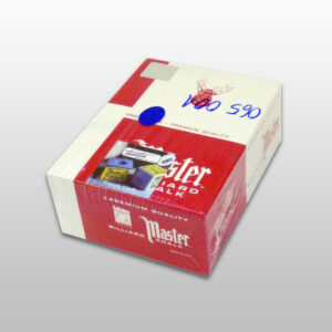 Bilijar kreda Master 144 kom. plava