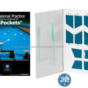 Reduktor na otvoru ProPockets na bilijar stolu, tournament blue