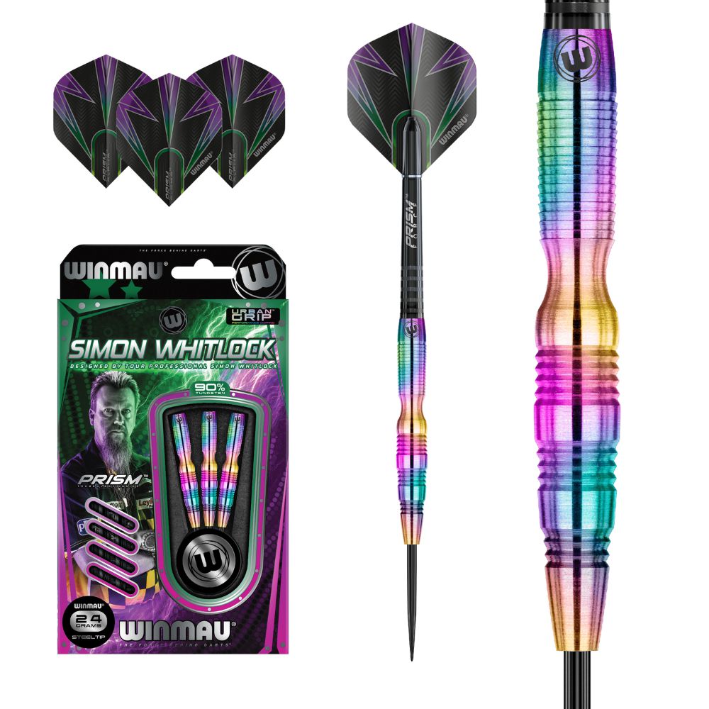 Pikado set strelica SIMON WHITLOCK 90% 24 g Urban grip - Slika 3