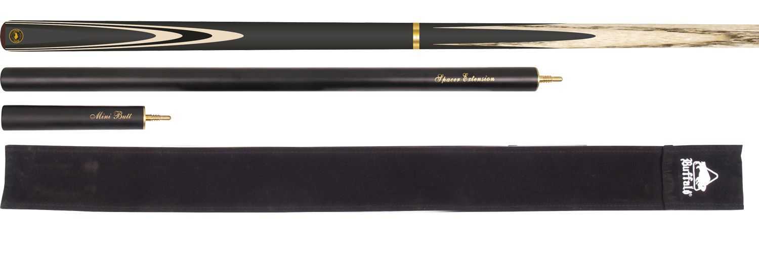 Buffalo Pure set- 3/4 snooker štap, mekena torba i 2 nastavka