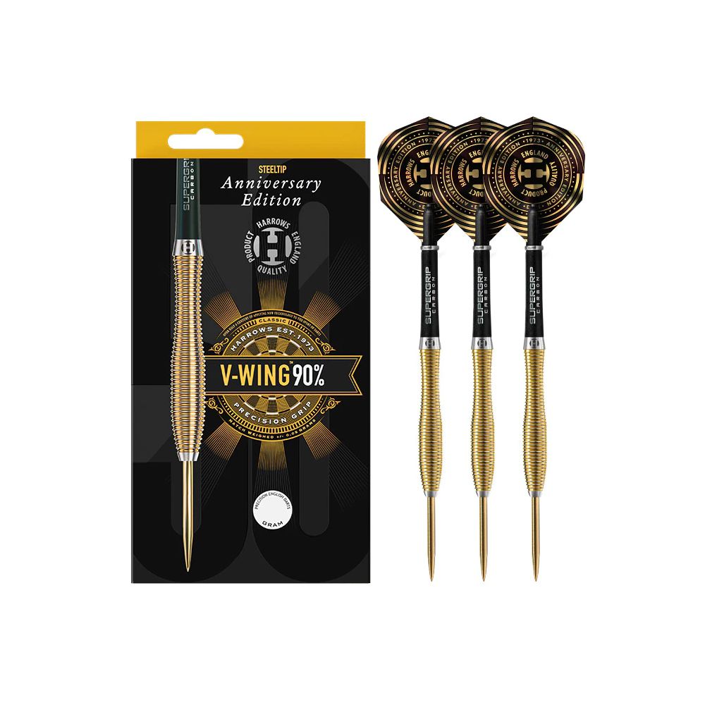 Set strelica Harrows steel V-Wing 21g, 90% wolfram - Slika 2