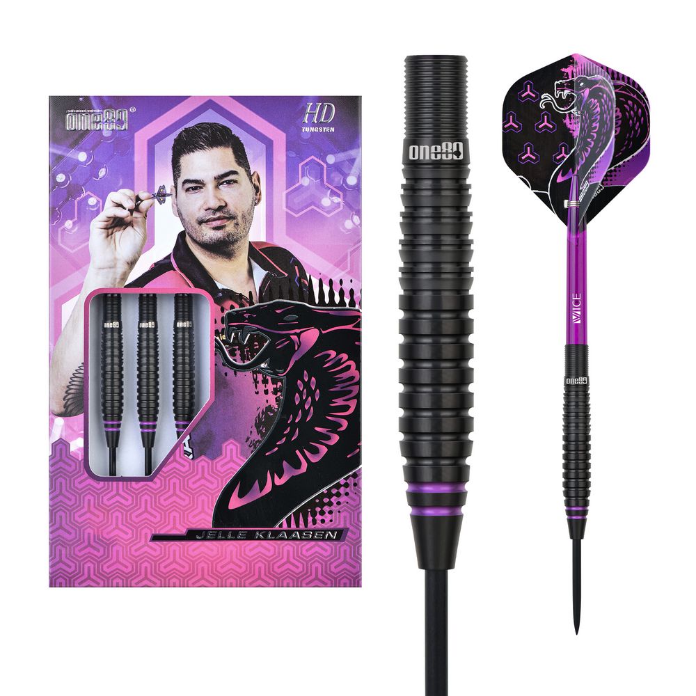 Set strelica steel ONE80 Jelle Klaasen HD 22g, 80% wolfram - Slika 2