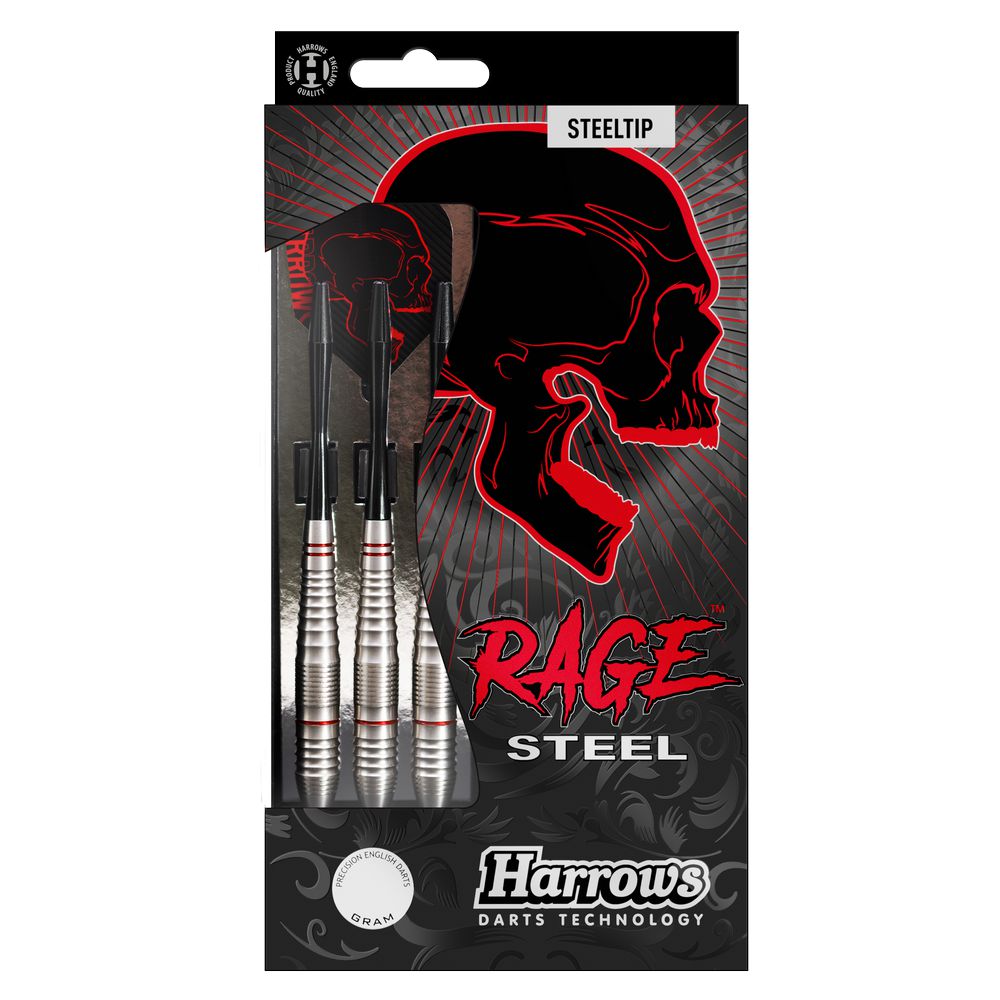 Set strelica steel Harrows Rage 21g, brass - Slika 5