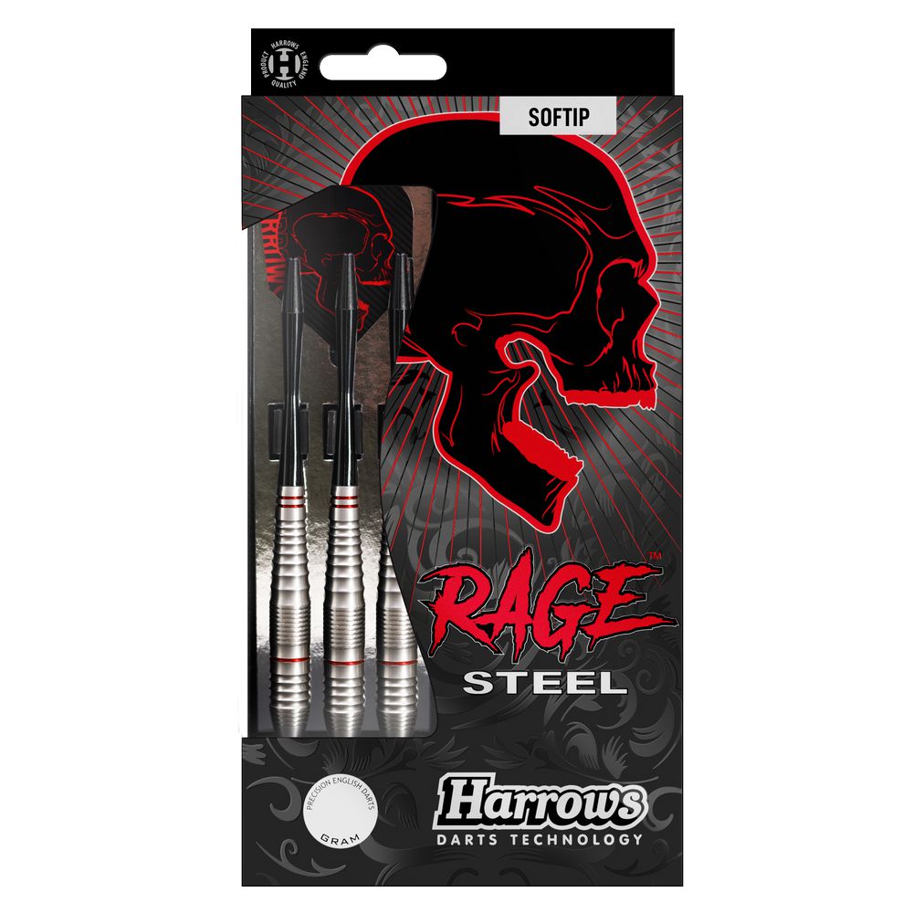Set strelica soft Harrows Rage 18g, brass - Slika 5