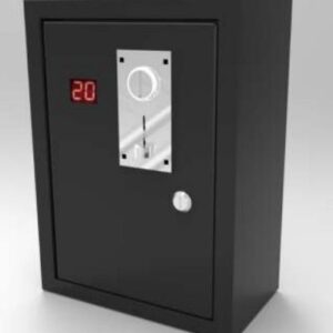 TIMEBOX SMALL, Black AL66S, 230V