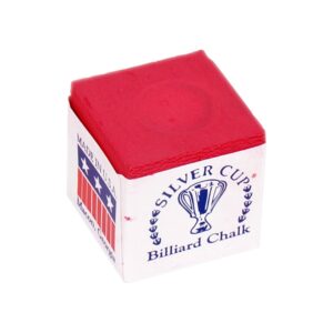 Bilijar kreda Silver Cup crvena 1 kom.