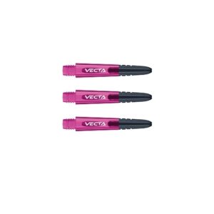 Winmau short pikado tela Vecta crno-roze, 35mm