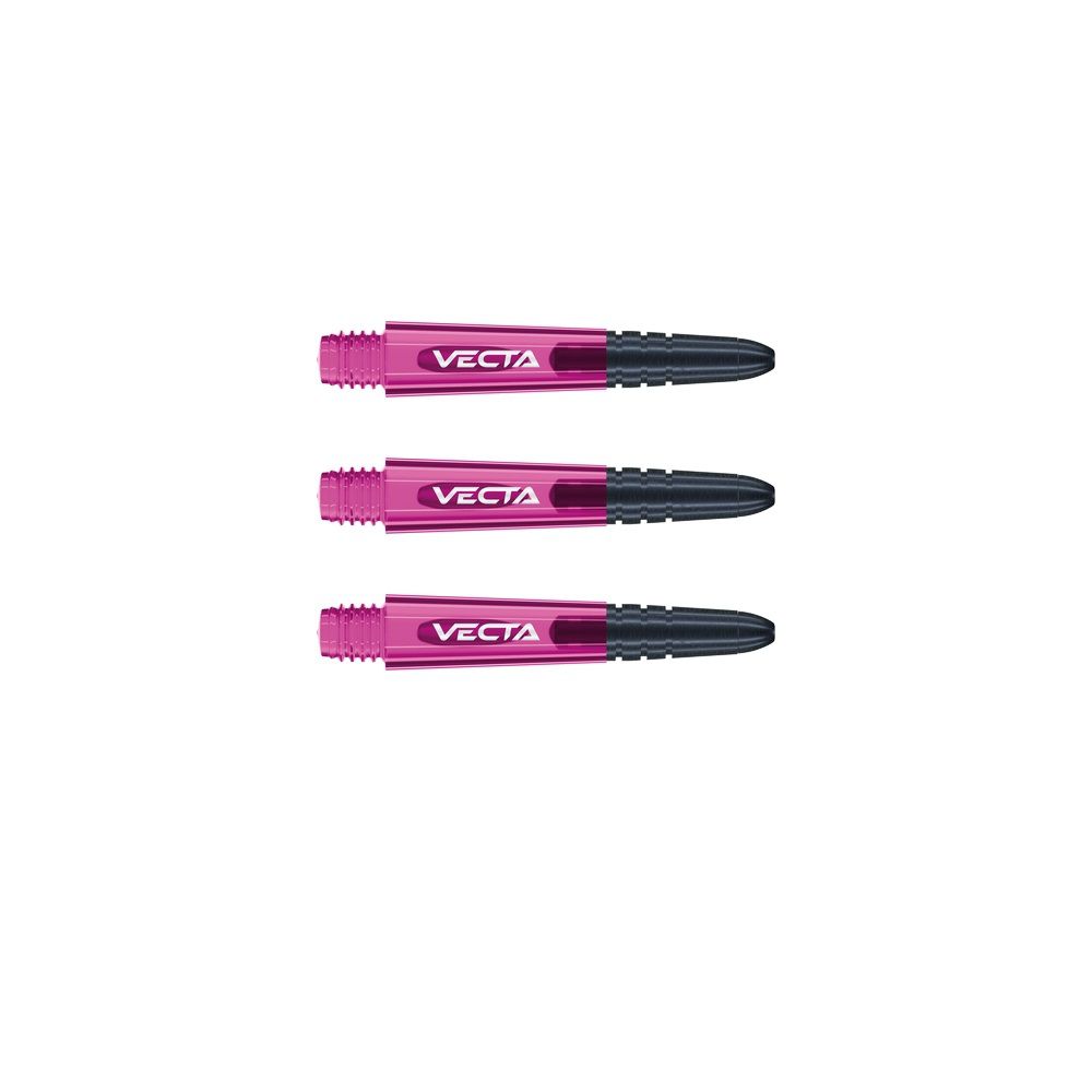 Winmau short pikado tela Vecta crno-roze, 35mm