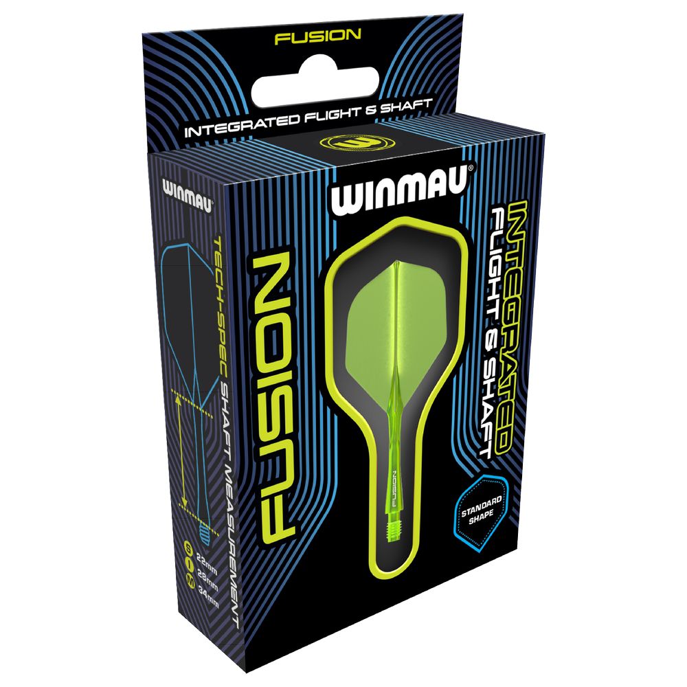 Integrisana pera i tela Winmau Fusion žuta, No2 pero i intermediate telo - Slika 3