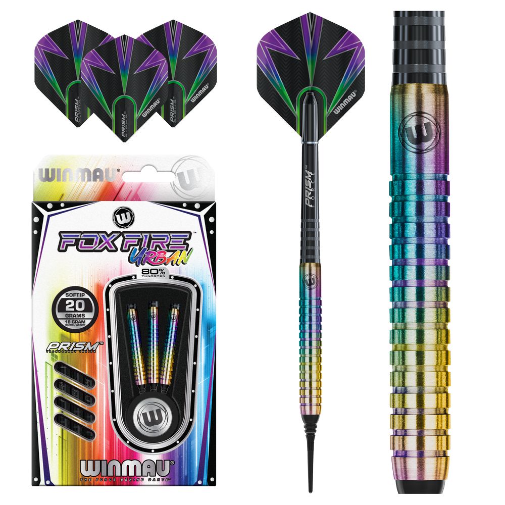 Set strelica soft Winmau Foxfire Urban 20g, 80% wolfram - Slika 2
