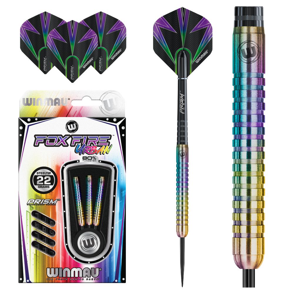 Set strelica steel Winmau Foxfire Urban 22g, 80% wolfram - Slika 2