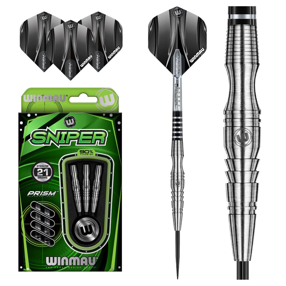 Set strelica steel Winmau Sniper 21g, 90% wolfram - Slika 2