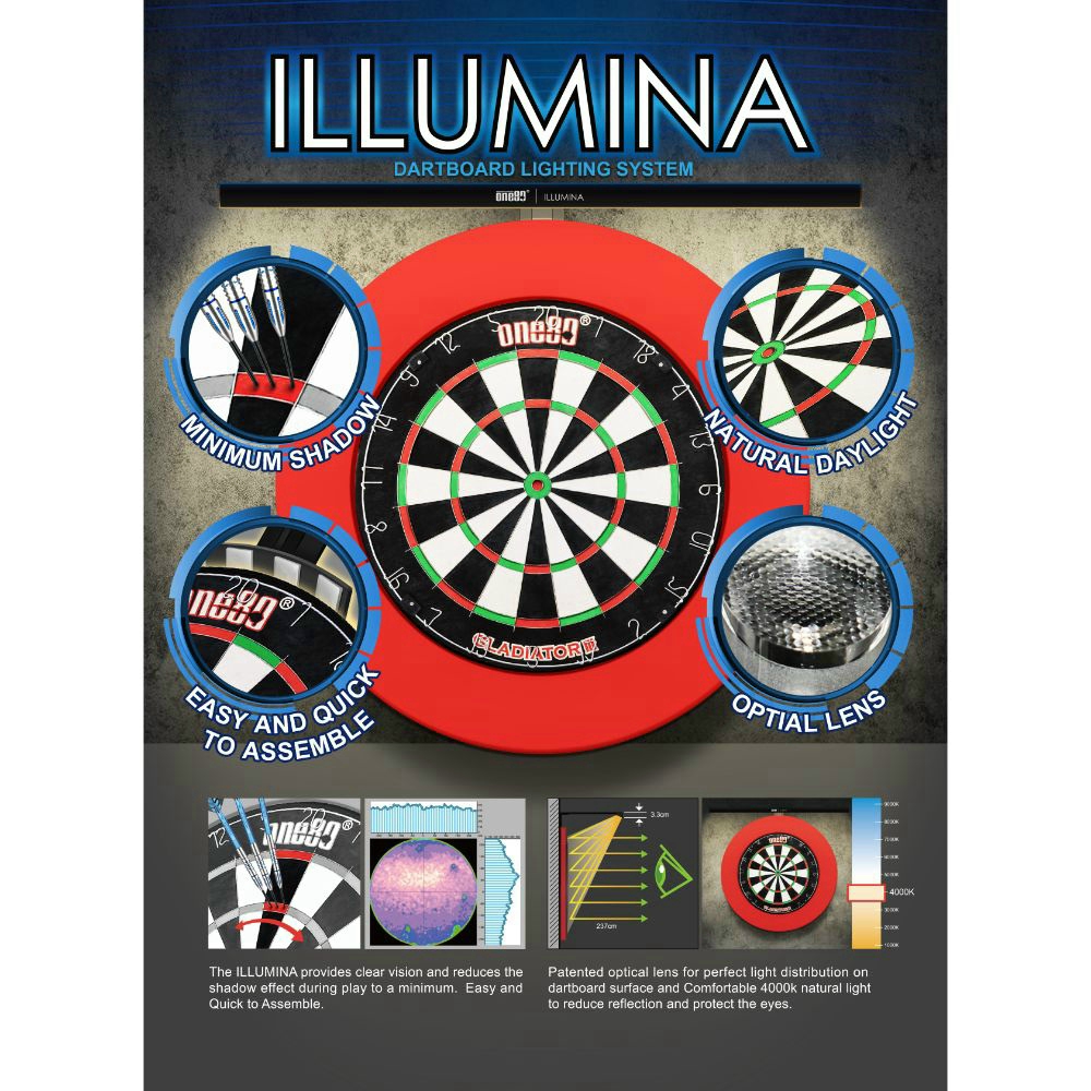 Pikado osvetljenje za tablu One80 Illumina - Slika 3