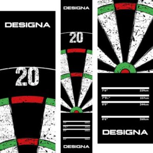 Gumirani tepih Designa - 20 sektor, 290 x 60cm