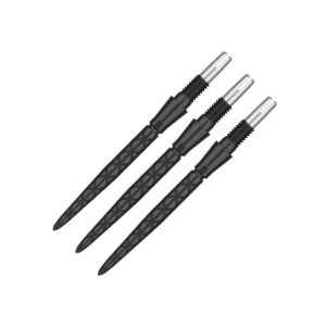 Vrhovi za strlice steel TARGET Swiss Point Storm Diamond 26mm, crni - 3kom.