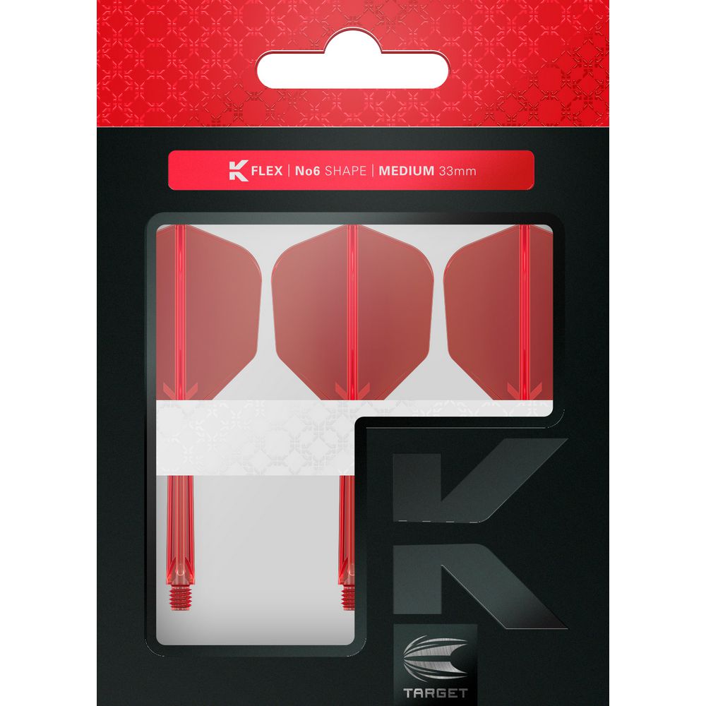 Pikado pero i telo Target K-Flex crveno, No6 pera, medium tela - Slika 3