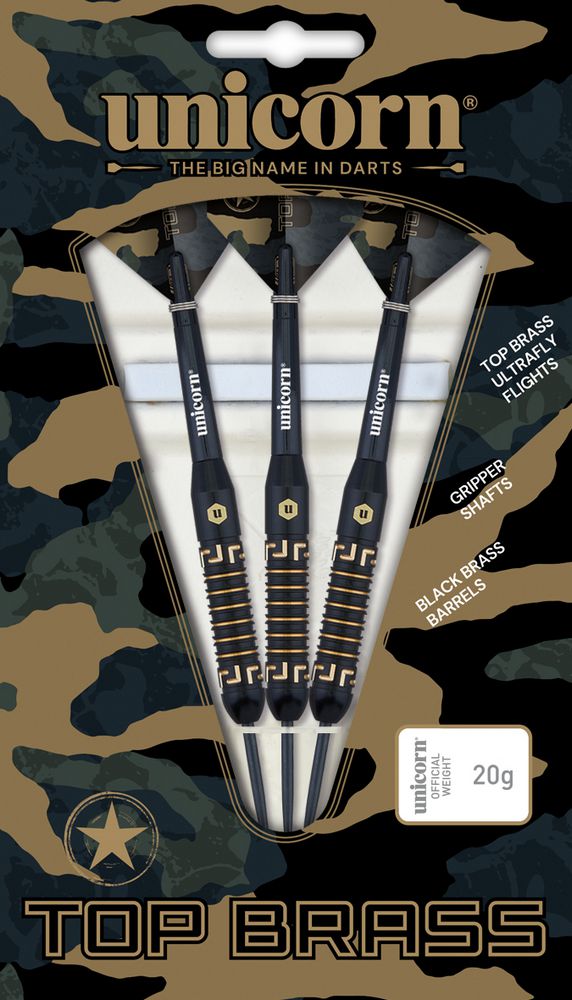 Set strelica steel Unicorn Top Brass 20g, mesing - Slika 3