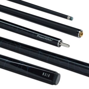 Snooker štap PowerGlide Noir, fiberglass, 144cm, 9,5mm kapica