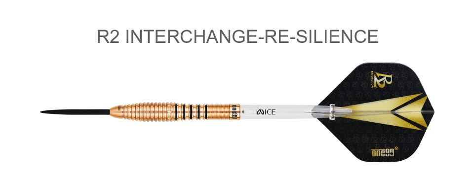 Set strelica steel ONE80 R2 Interchange Re-Silience 25g, 90% wolfram - Slika 3