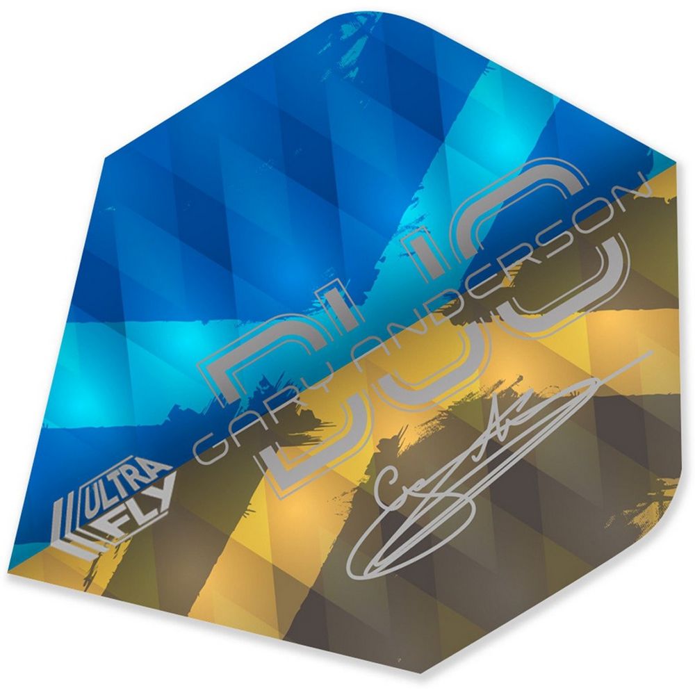 Pera za strelice Unicorn Ultrafly.100 standard Gary Anderson Two-Tone, 100 mikrona - Slika 2