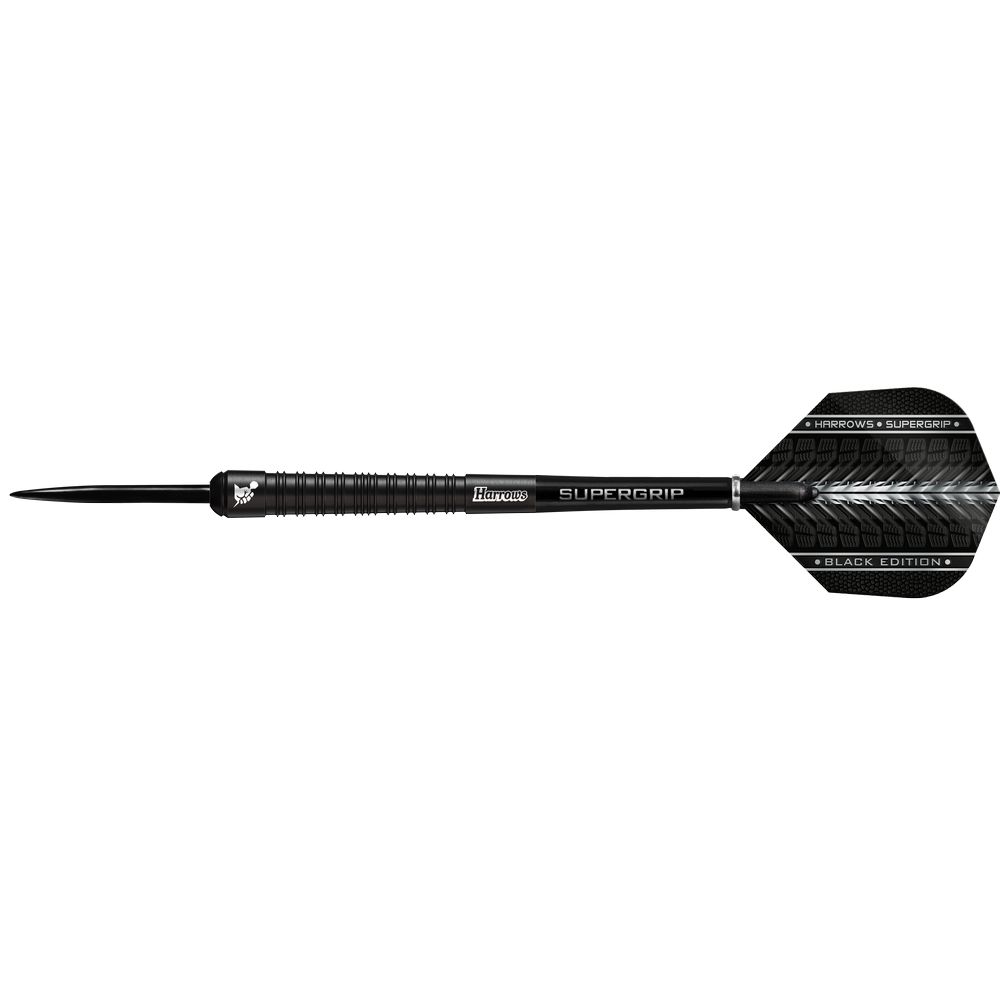 Set strelica steel Harrows Supergrip Black Edition 22g, 90% wolfram - Slika 2