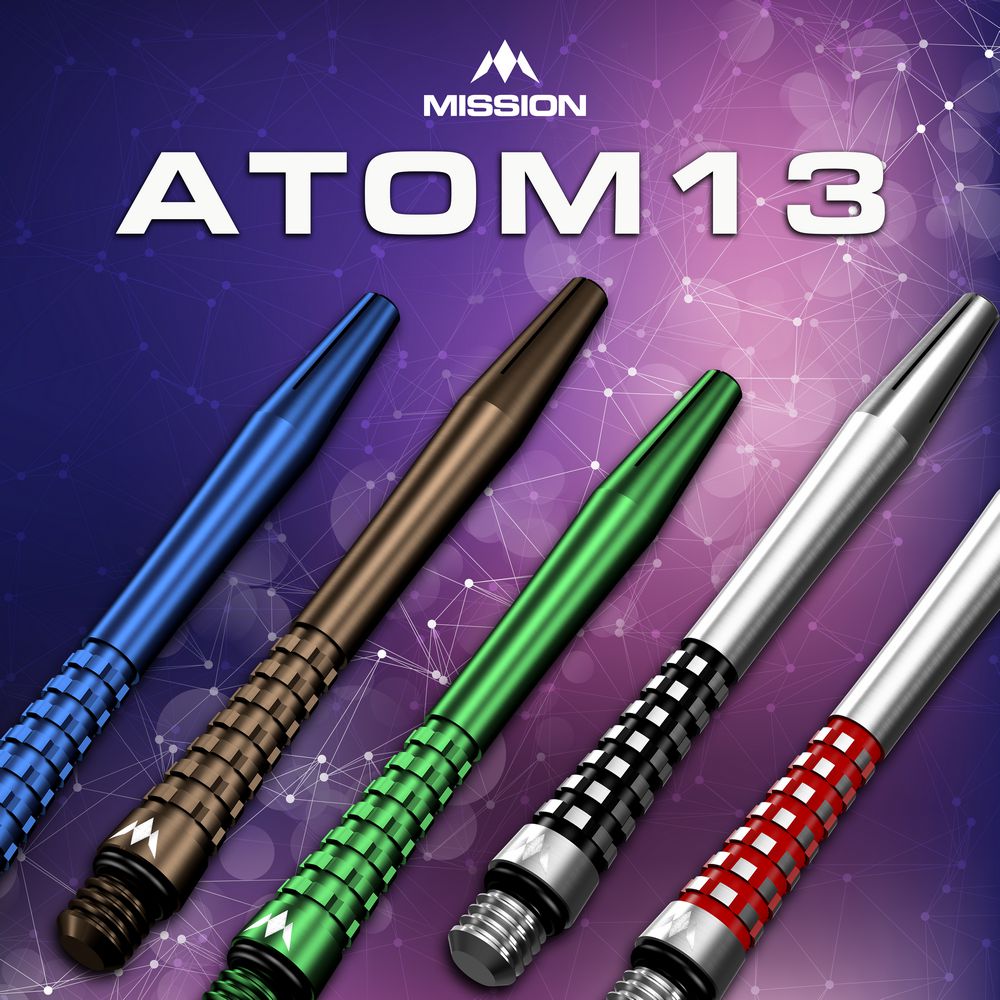 Tela za strelice Mission Atom13 aluminijumska, bronzana, 47mm - Slika 4