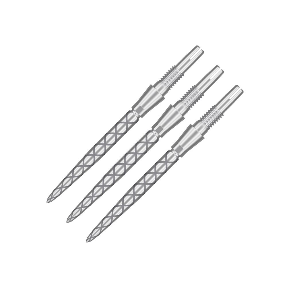 Vrhovi za steel strelice TARGET Swiss Point Storm Diamond 26mm, srebrna - 3kom