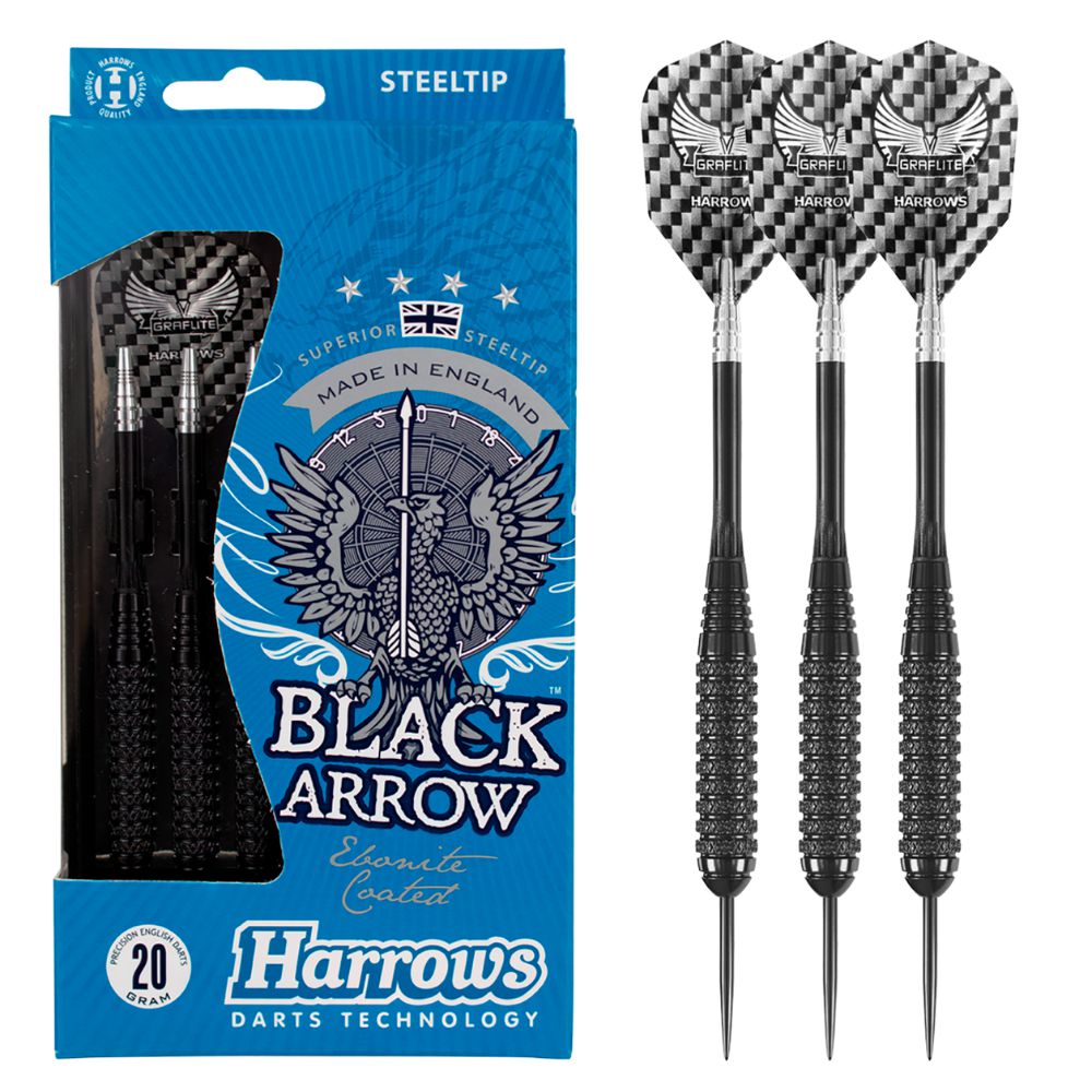 Harrows set steel Black Arrow 24g, Brass - Slika 4