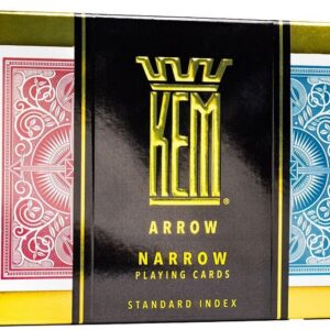 Kem karte Paisley Bridge 2 špila plava i crvena Standard index