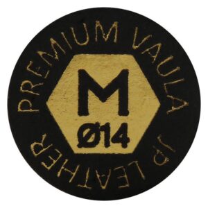 Bilijar kapica Vaula Multi Premium slojevita crna medium, 14mm