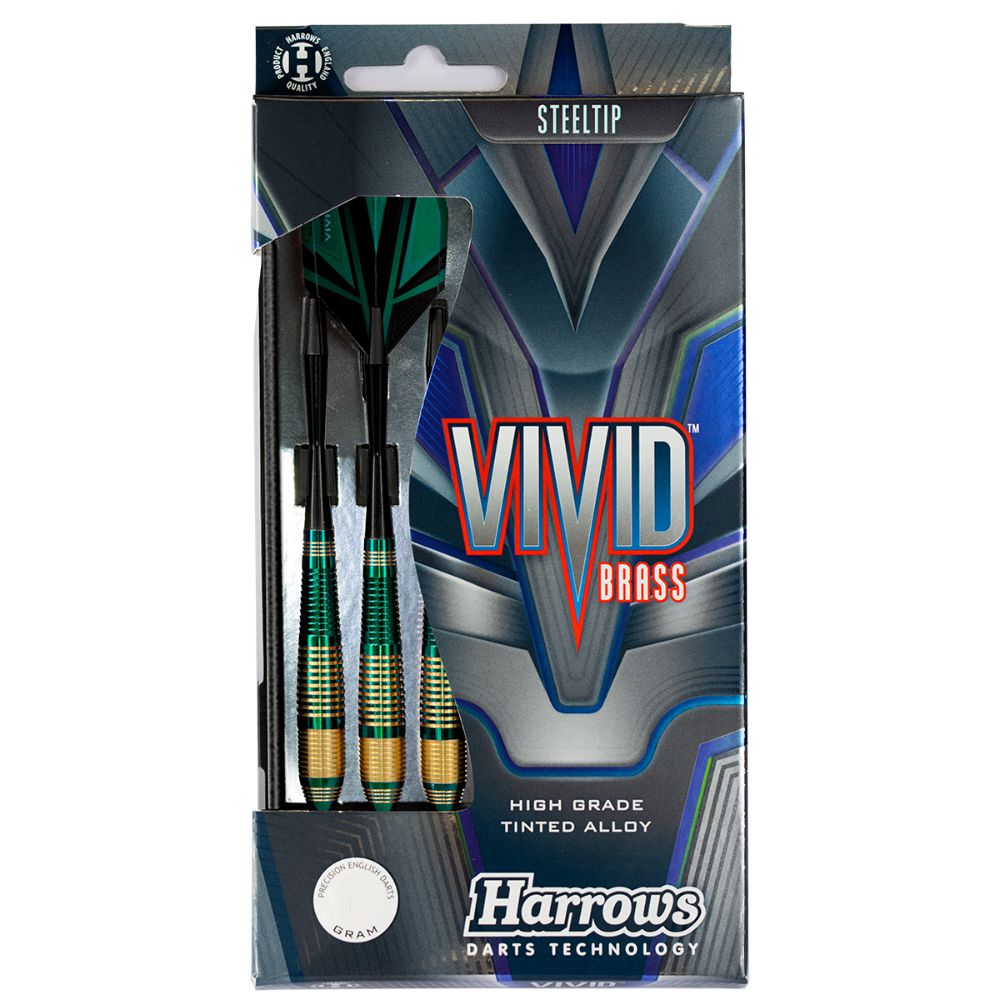 Harrows set steel Vivid R zeleni 24g, brass - Slika 4