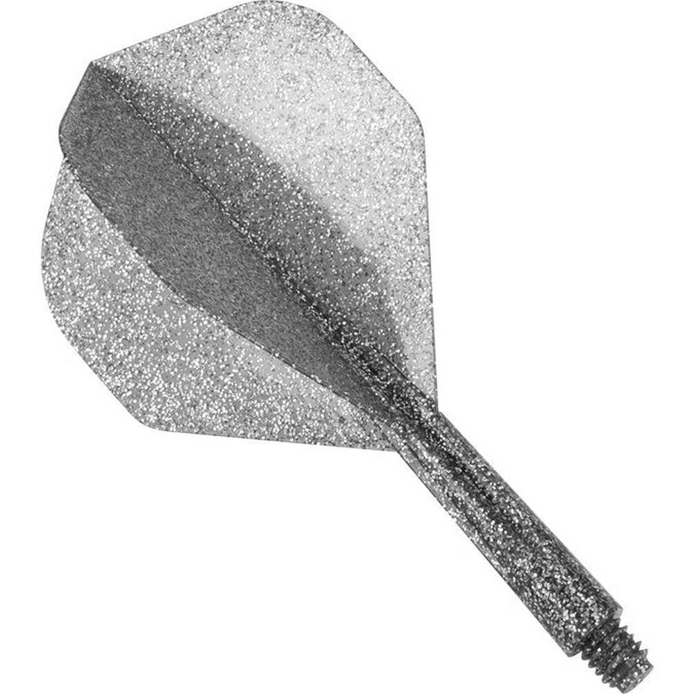 Pikado pera i tela Condor Glitter srebrna, standard pera i short tela