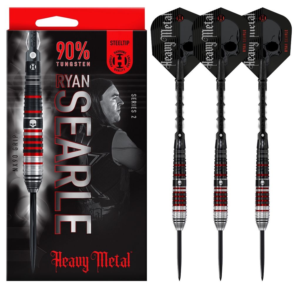 Set strelica steel Harrows Ryan Searle Series 2 22g, 90% wolfram - Slika 3