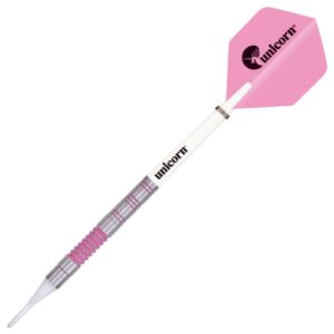 Pikado set strelica Unicorn soft 19g Autograph Pink Ring, 80% Tungsten