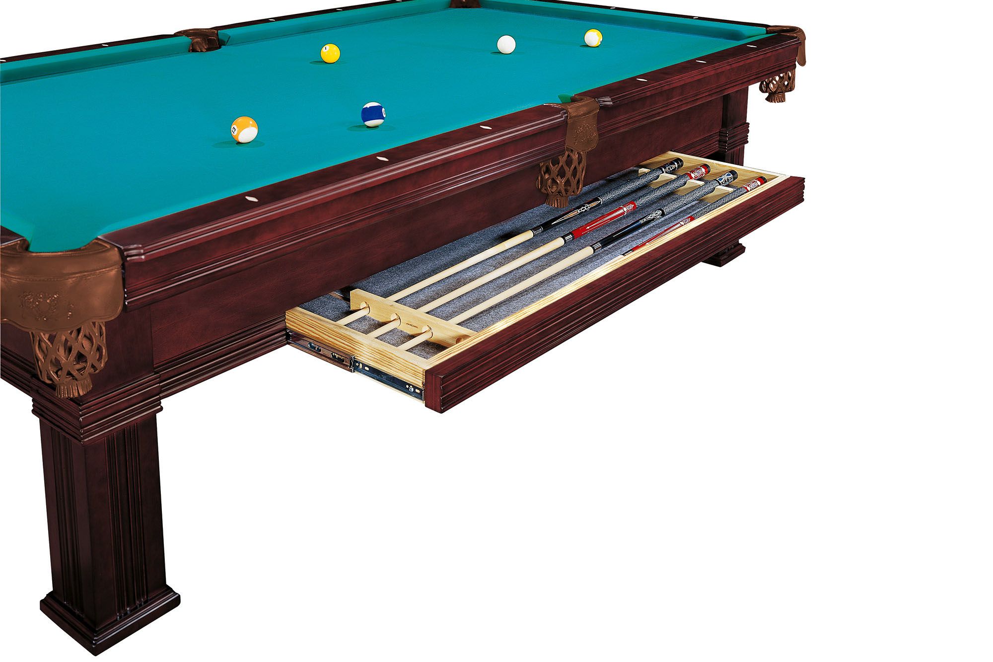 Bilijar sto Dynamic Bern 8ft, antik braon - Slika 2