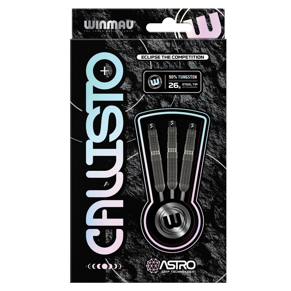 Set strelica steel Winmau Callisto 03 26g, 90% wolfram - Slika 4