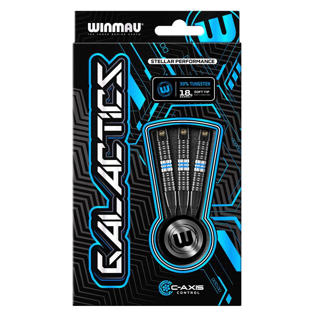 Set strelica soft Winmau Galactics 20g, 90% wolfram - Slika 4