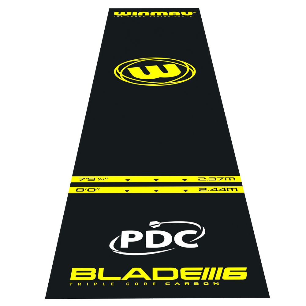 Pikado podmetač Winmau Pro Zone Essential PVC, crno-žuti