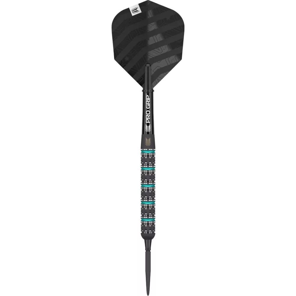 Target set strelica steel Rob Cross Voltage Black edition, Swiss point 23g, 90% wolfram - Slika 2